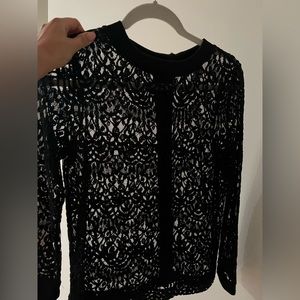 Banana republic lace shirt size small